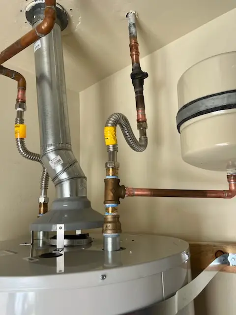 Water heater installation and plumbing repair in Marlton